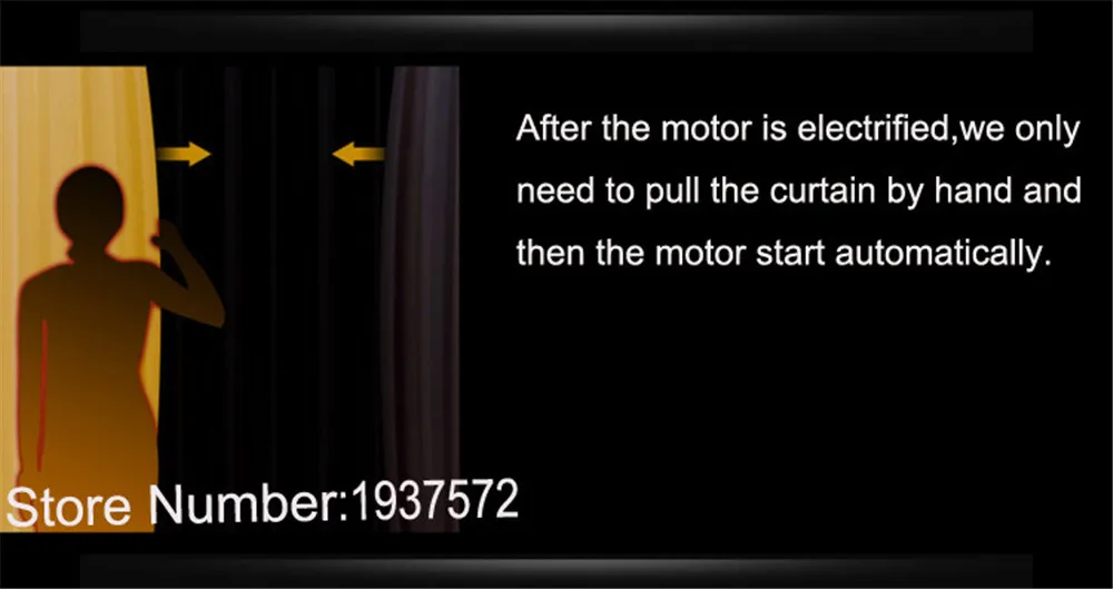 2016 Hot Original Dooya Electric Curtain Motor DT52E 45W OpenClose Motor WIFI Remote Control Smart Home Automation 220V50Hz-3