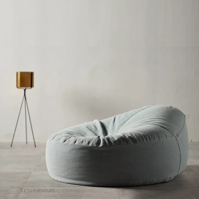 Современный дизайн, популярное тканевое Кресло-мешок, диван-кресло, Модный популярный гостиная, мягкий спальный мешок, диван-стул, мебель для чердака, 1 шт