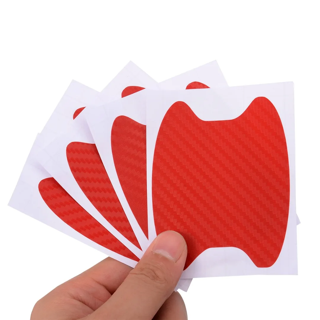 4Pcs/Set Car Door Film Sheet Handle Scratch Sticker Scratch Protector Cover Car Scratch Protector Sticker