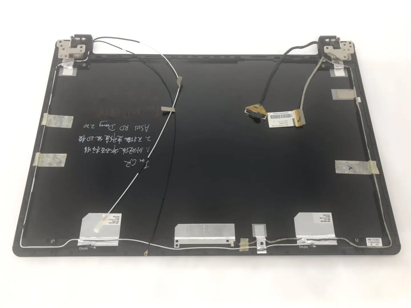 Для ASUS K56VM K56V K56VM металлический корпус ЖК-дисплей верхняя крышка Металл в виде съемки+ ось вращения+ линия экрана