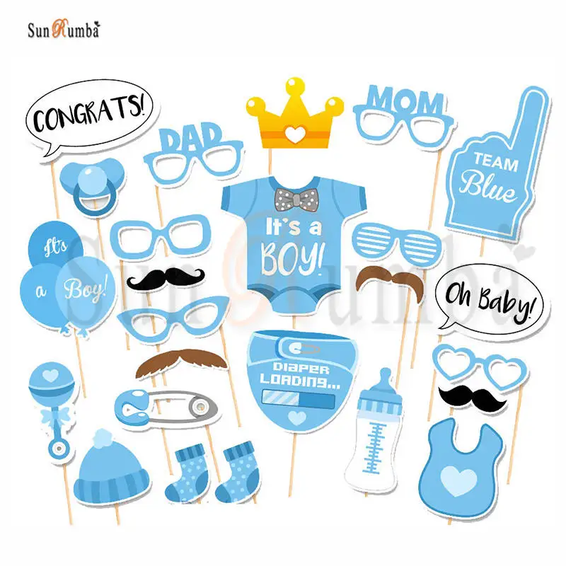 Baby Shower Boy Photo Booth NMUW-206-01