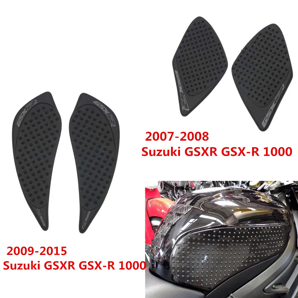 

Motorcycle Rubber Traction Pad Tank Grip for 2009-2015 Suzuki GSXR GSX-R 1000