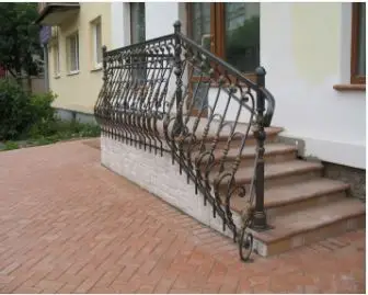 

Hench 100% handmade forged custom designs rod iron railings