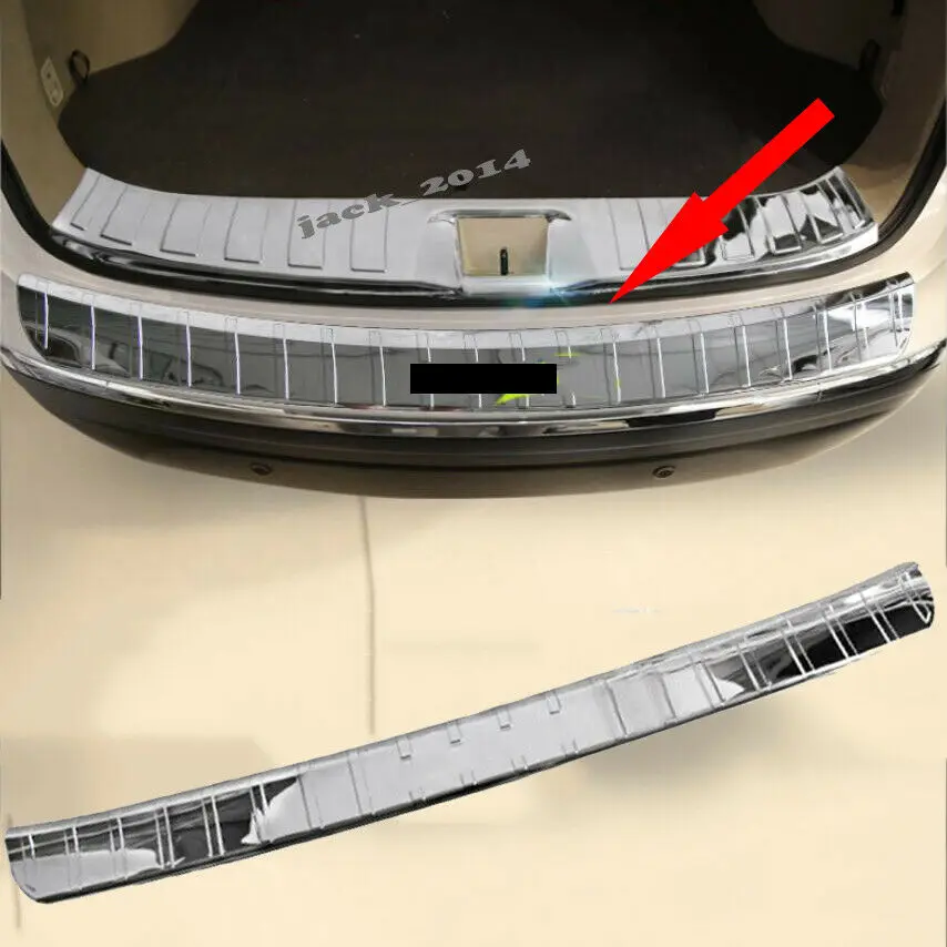 

Stainless steel Outer Rear Bumper Plate Trim Cover for 2015 2016 2017 2018 2019 Nissan Murano