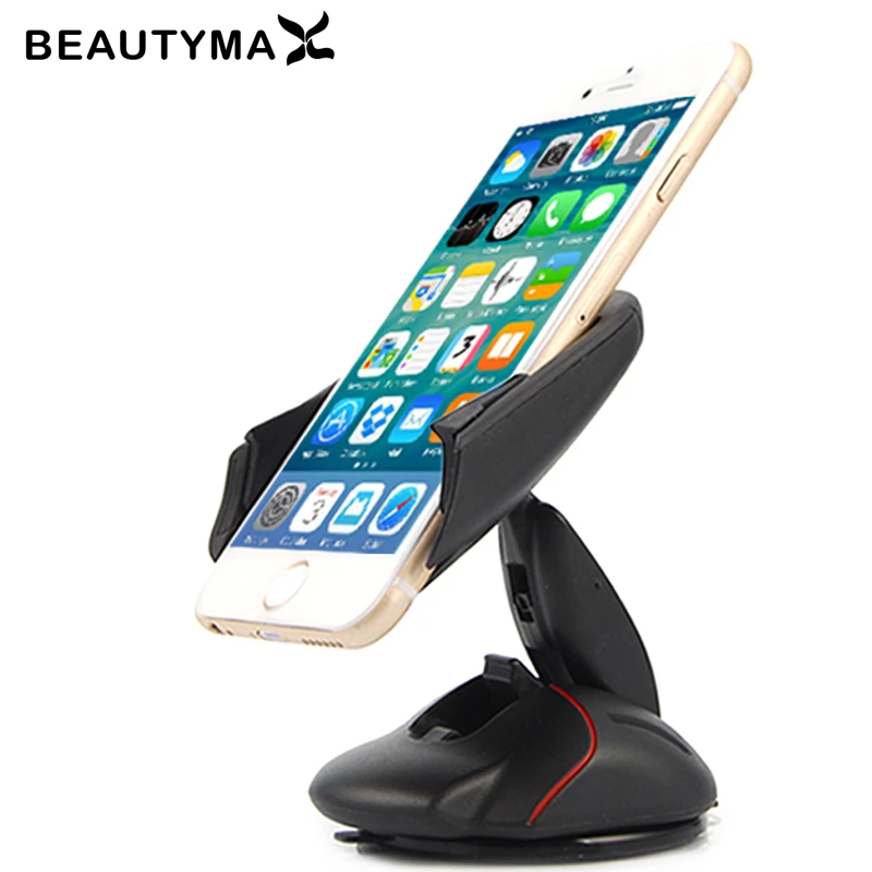 

Mouse Car Holder Automatic Windshield Dashboard Mobile Phone Holder 360 Rotatable Stand Mount Display Extendable GPS Support