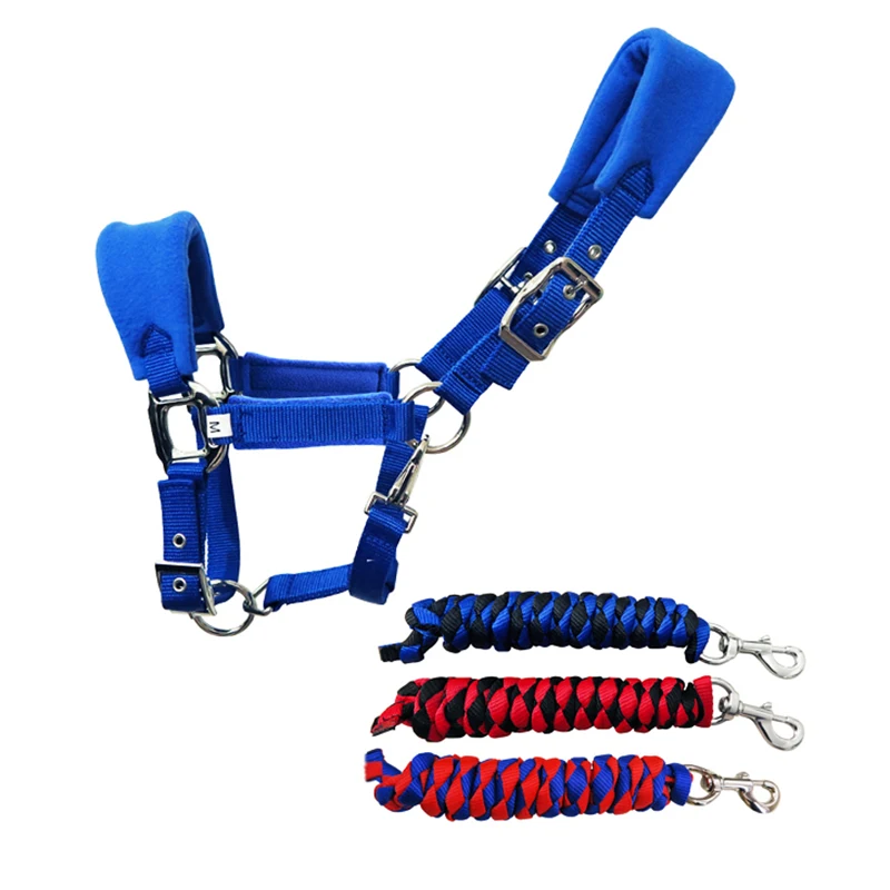 

High Quality Horse Halter Leading Bridle Equestrian Cheval Riding Racing Equipment Paardensport Z $