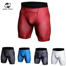 Спортивные обтягивающие шорты для мужчин, быстросохнущие компрессионные камуфляжные шорты для тренировок, баскетбола, футбола, бега, велоспорта