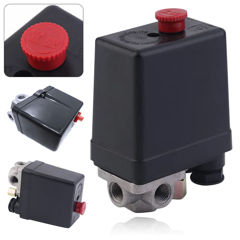 3-phase Air Compressor Pressure Switch Control Valve 380/400V Air Compressor Switch Control Accessory Part 3-phase Air Compressor Pressure Switch Control Valve 380/400V Air Compressor Switch Control Accessory Part