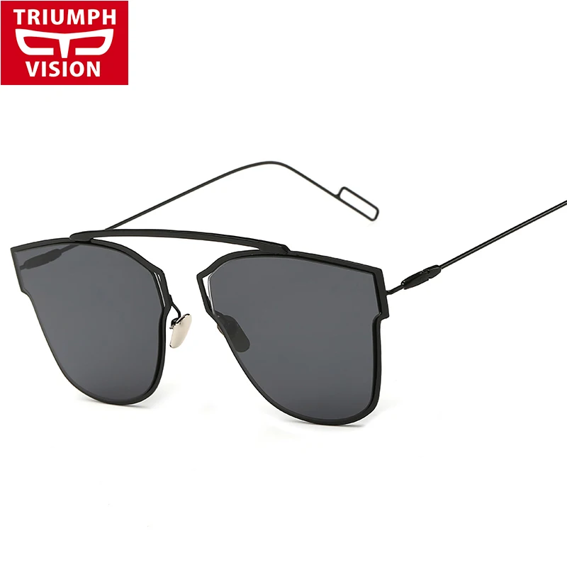 TRIUMPH VISION, французский бренд, металлические дизайнерские солнцезащитные очки, женские модные тренды, солнцезащитные очки, женские зеркальные очки oculos de sol