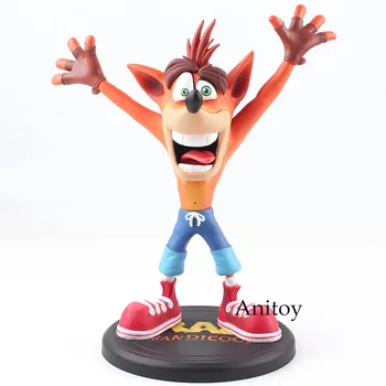 

Classic Game Crash Bandicoot Figure Action PVC Statue Collection Model Toys