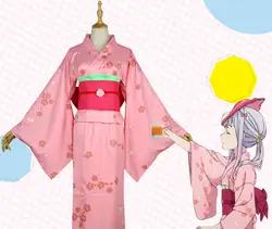 Эроманга сенсей Izumi Sagiri кимоно юката платье наряд аниме Костюмы для косплея