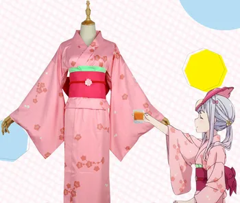

Eromanga Sensei Izumi Sagiri Kimono Yukata Dress Outfit Anime Cosplay Costumes