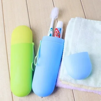 

1pcs Portable Toothbrush Cover Holder Outdoor Travel Hiking Camping Toothbrush Cap Case Protect Travel Accessories