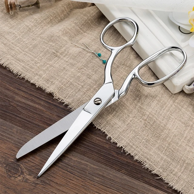 9 inch Sewing Scissors Professional Leather Craft Tailor Scissors for  Fabric Cutting Clothing Dressmaking Shears Sewing Tool - AliExpress