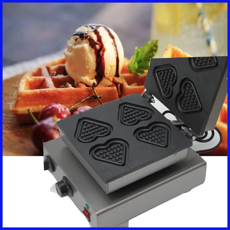 8 pcs per time 2016 Popular Taiyaki Machine Taiyaki Pan Fish Waffle