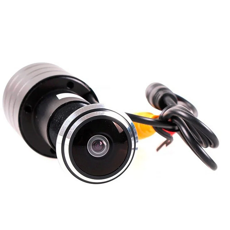 

Mini Door Eye Hole Peephole Video Security Camera Fisheye CCD DOORVIEW CCTV Camera Wired Color 170 Wide Angle Home Cam