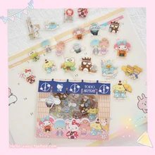 1 Pc Lovey My Melody Decorative Washi Stickers Scrapbooking Stick Label Diary Stationery Album Stickers lovely chunky corgi warm embrace decorative washi stickers scrapbooking stick label diary stationery album stickers