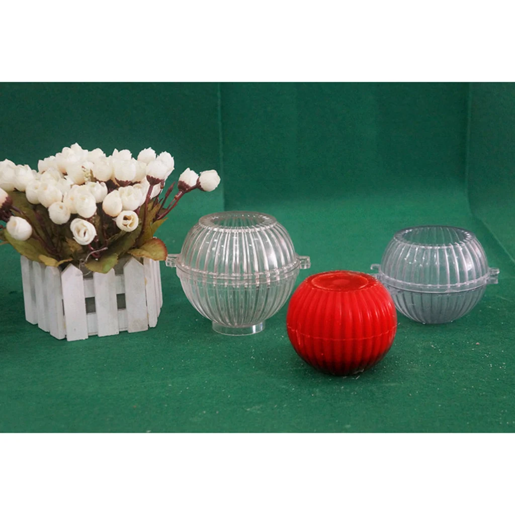 Plastic Striped Round Shape Candle Mould Soap Mold for Candle Making Handmade DIY Craft