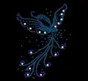 Butterfly rhinestone pattern iron 3
