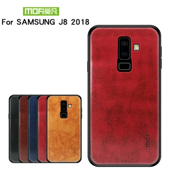 

MOFi PC +TPU + PU Leather Case For Samsung Galaxy J8 2018 6.0" Back Cover Shell Cover phone Case For Samsung Galaxy j8 2018
