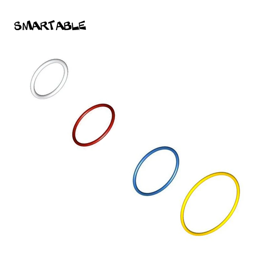 

Smartable Technic Rubber Band 2x2 3x3 4x4 5x5 Building Block Part Toy x71 x37 x89 x90 Compatible All Brands 85544 20pcs/lot