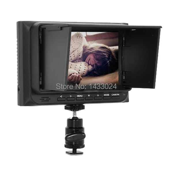 Портативный HD 5 дюймовый профессиональный ЖК монитор TFT для камеры фотографии