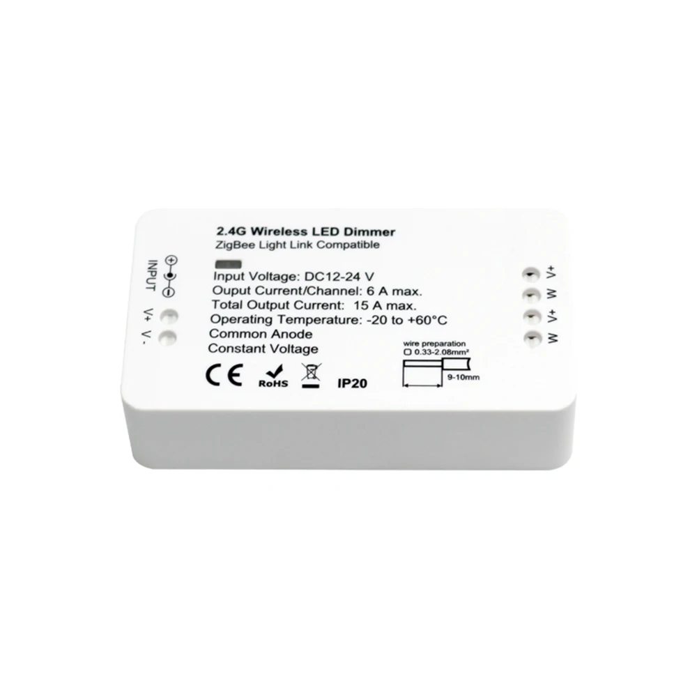 zigbee hub Led Controller LED RGBW/RGBCCT/WWCW/Dimmer Timer Zigbee Controller Comptible With Amazon Echo Plus App Control