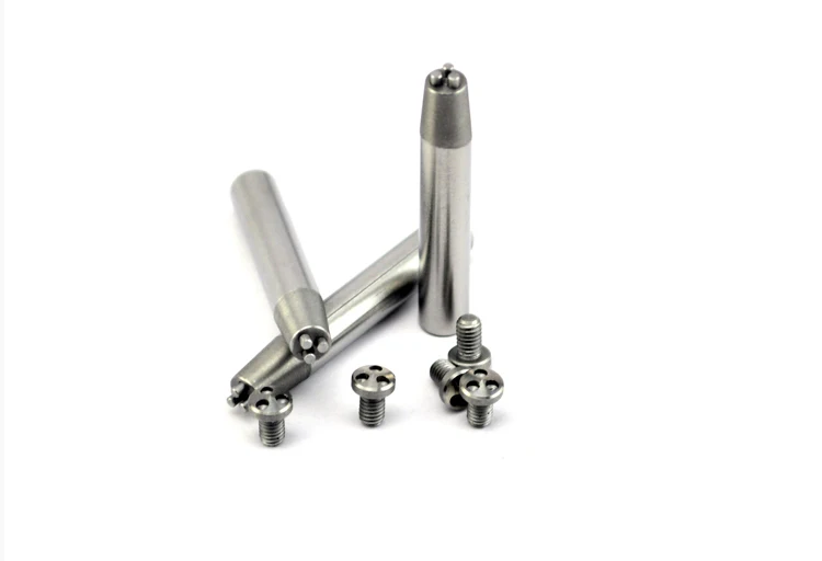 Three holes Screw Driver for the Microtech Scarab Ultratech series rivet Knife handle Fastening Cutter shaft screwdriver Three holes Screw Driver for the Microtech Scarab Ultratech series rivet Knife handle Fastening Cutter shaft screwdriver