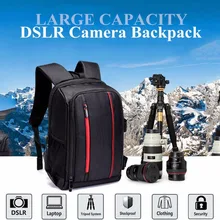 Upgrade Waterproof multi-functional Digital DSLR Camera Video Bag with Rain Cover SLR Camera Bag PE Padded for Photographer Upgrade Waterproof multi-functional Digital DSLR Camera Video Bag with Rain Cover SLR Camera Bag PE Padded for Photographer