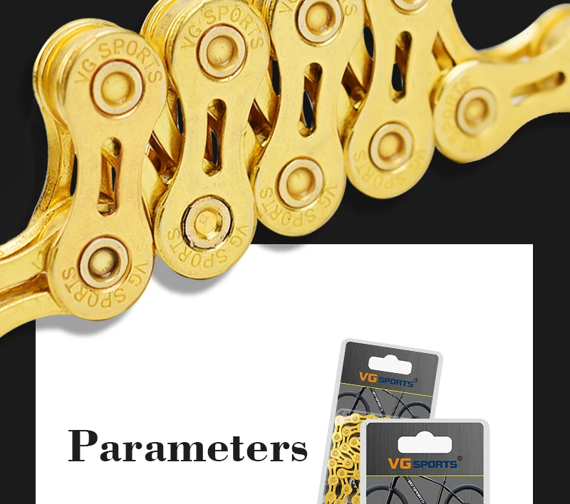 Sale 2019 Hot New X9EL/ X10 EL/ X10SL / X11EL / X11SL chain 116 links 9/10/11 / speed silver / gold for mtb Road bicycle bike chain 11