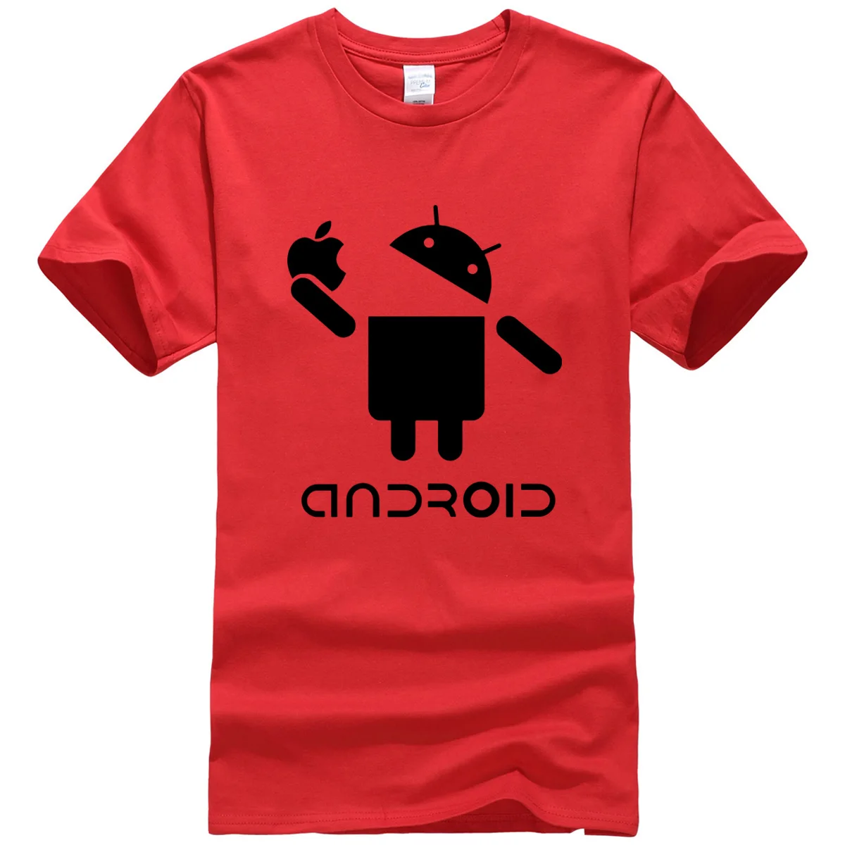 Для мужчин Android Творческий Novetly футболка Забавный дизайн с принтом букв короткий рукав футболки для девочек Летняя мода хип хоп Уличная