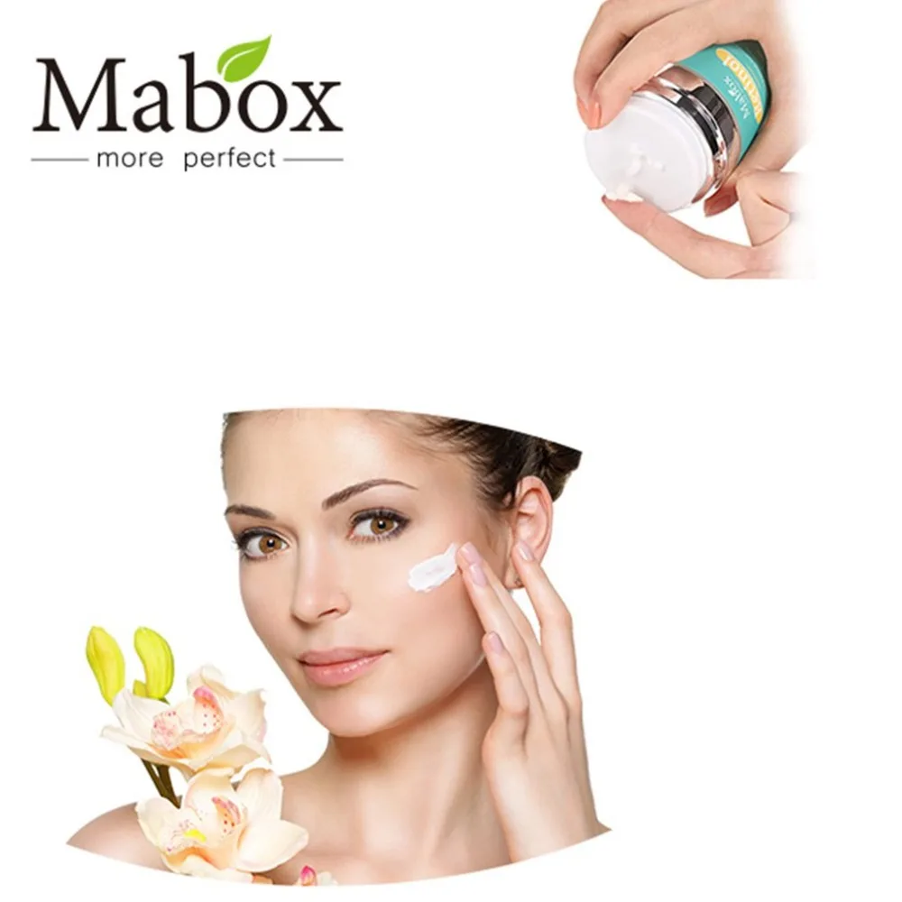 Mabox 50 мл увлажнитель для лица крем витамин е коллаген антивозрастной крем против морщин Acne Гиалуроновая кислота отбеливающий крем для женщин уход за кожей