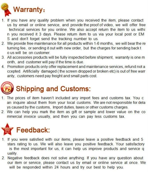 warranty