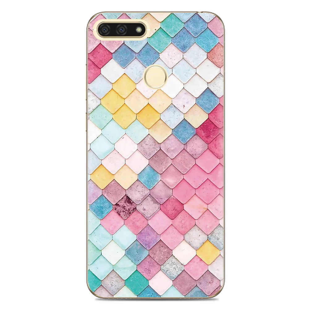 N-KHW1924B_1_Soft Case for Huawei Honor 7C AUM-L41 5.7 inch Russian Version Phone Cover Protective Case