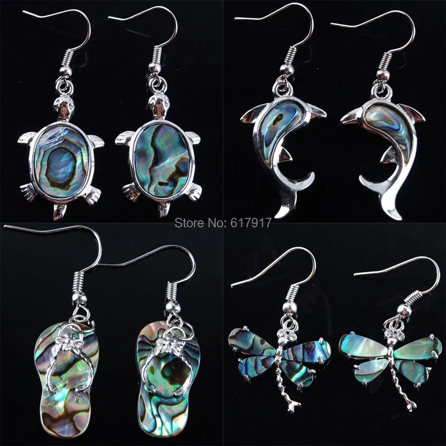 Free Shipping Fashion Jewelry Women New Zealand Abalone Shell Beads