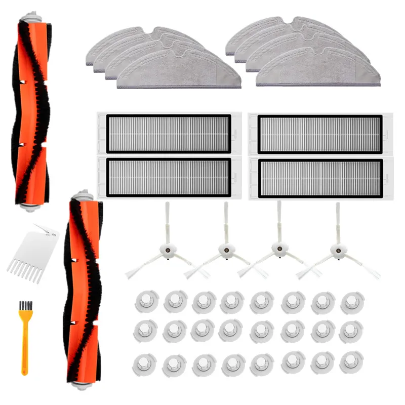 

44PCS Roborock Vacuum Cleaner Accessory Replacement for Robot Roborock Vacuum Cleaner Parts Kit