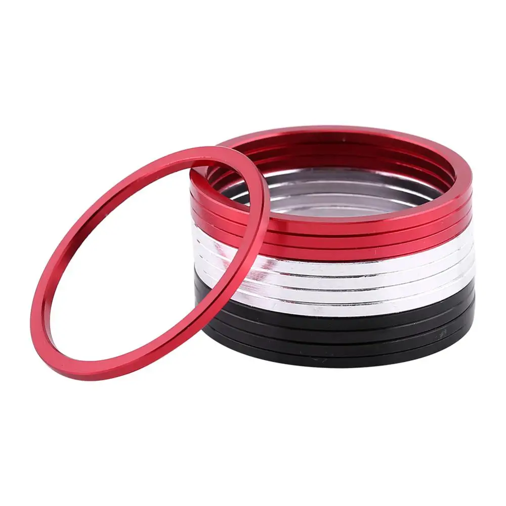

15Pcs Mountain Bikes Flywheel Washer Bottom Bracket Center Axis MTB Alluminium Alloy Bicycle Hub Spacer Gasket Spacer 2mm