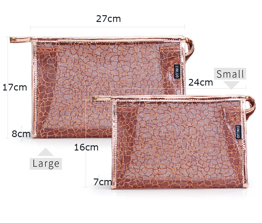 Shining Lace travel cosmetic bag 03