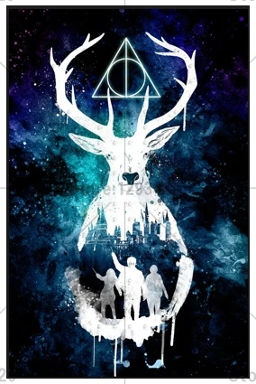 

DIY 5D Diamond Mosaic Harry Potter Handmade Diamond Painting Cross Stitch Crystal deer Diamond Embroidery Patterns Rhinestones