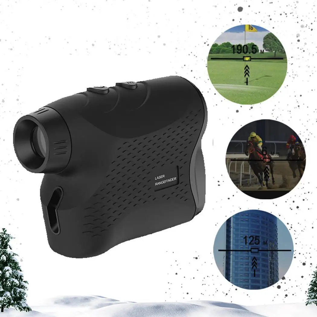 

Portable Practical Rangefinder Handheld Speed Measurement Telescope 6X 2 x AAA Battery(Not Include) Outdoor 7