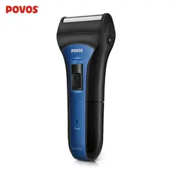 POVOS PS2208 Для мужчин Электрический сеточная электробритва Перезаряжаемые влажной/сухой моющийся Razor