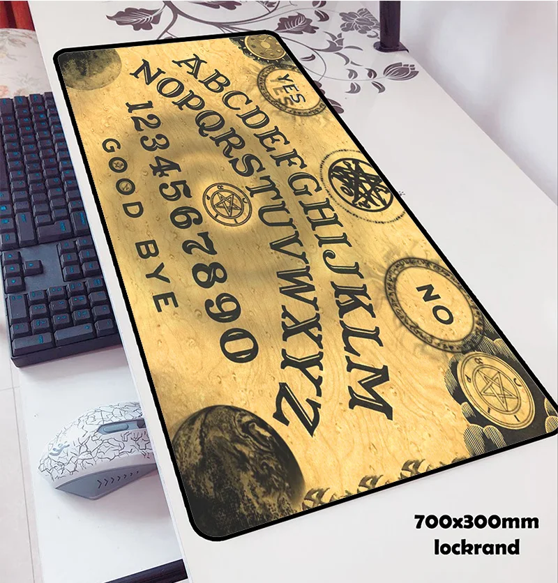 Ouija коврик для мыши 70x30 см Коврик для мыши notbook компьютерный коврик мышь популярный игровой коврик для мыши геймер к клавиатуре коврик для мыши