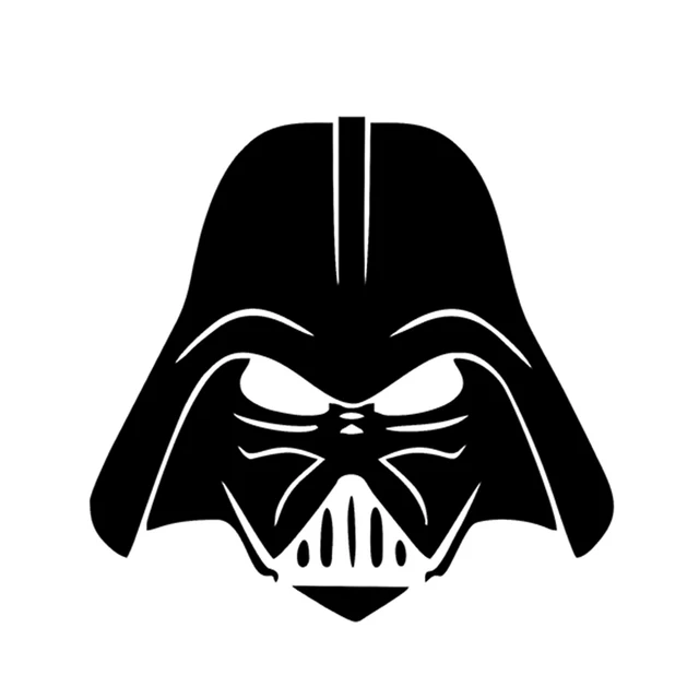 Darth Vader portátil van vinilo Decal pegatina coche ventana gráfico