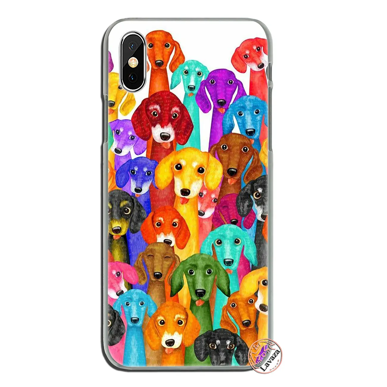 Твердый чехол для телефона Lavaza Dachshund dog Для iPhone XR X XS 11 Pro Max 10 7 8 6 6S 5 5S SE 4 4S - Цвет: 1