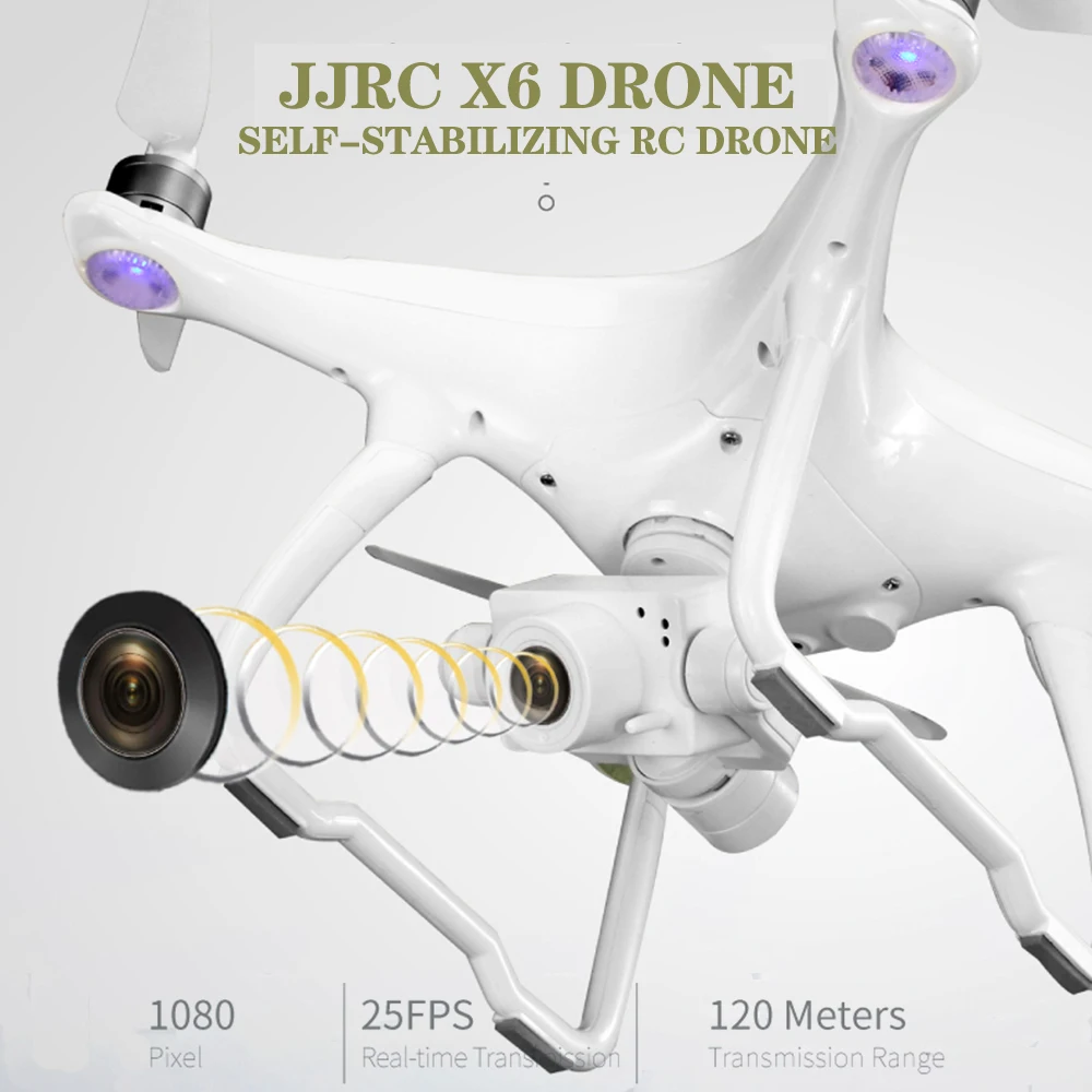 

JJRC X6 Drone 5G WIFI FPV Double GPS With Wide Angle 2K Camera Helicopter Self-stabilizing Twoaxis Quadcopter Profissional Drone