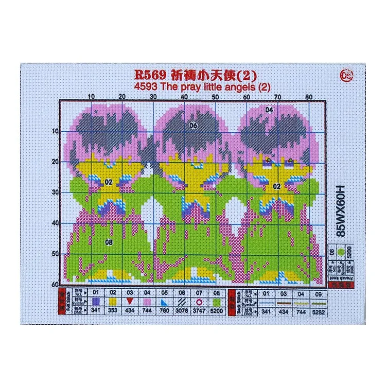 Ангелы и Любовь Китайский Счетный крест наборы узоров для вышивки DIY наборы рукоделия 14CT 11CT DMC рукоделие