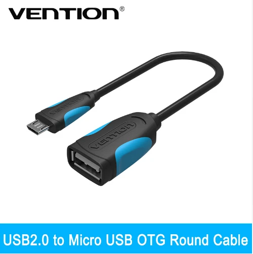VENTION Micro USB OTG кабель адаптер для Xiaomi Redmi Note 5 Micro USB разъем для samsung S6 планшет Android USB2.0 OTG адаптер