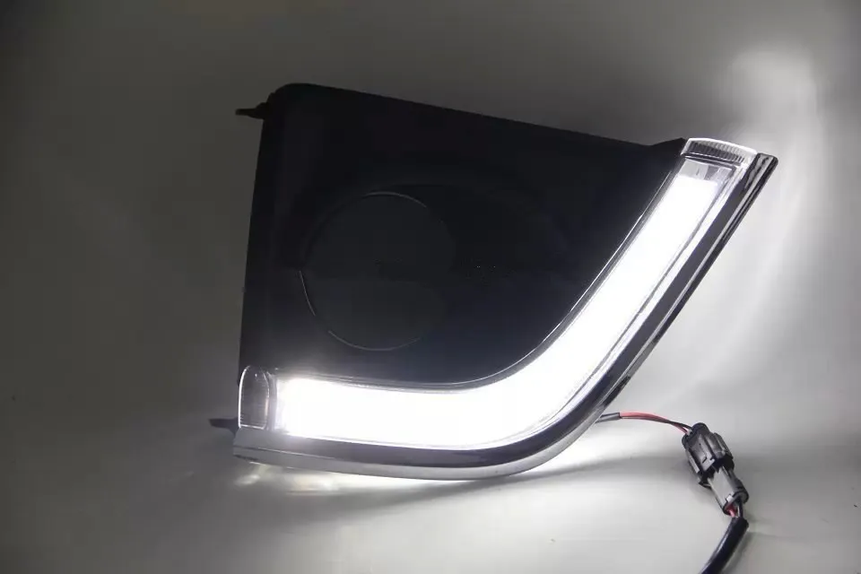 Для Toyota Corolla дневные ходовые огни, Corolla DRL, водонепроницаемый светодиодный противотуманные фары