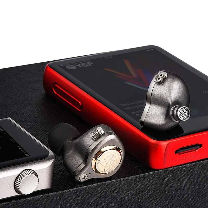 TFZ KING LTD HiFi наушники вкладыши IEM с двойным магнитным контуром Graphene Driver 2pin/0 78 мм