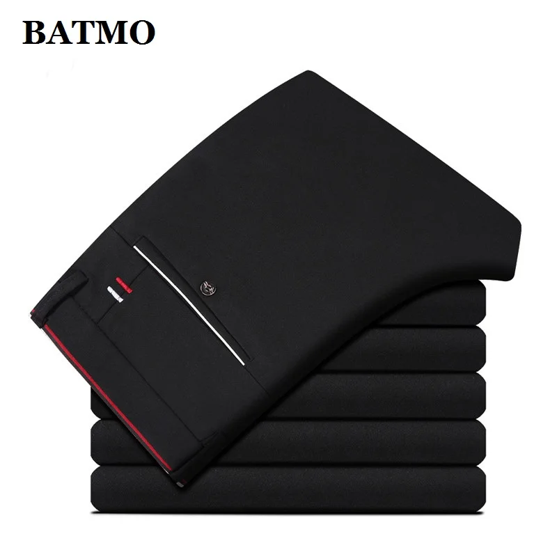 BATMO, Новое поступление, высокое качество, повседневные обтягивающие брюки для мужчин, mne's slim, мужские узкие брюки, большие размеры 28-40 KZ126
